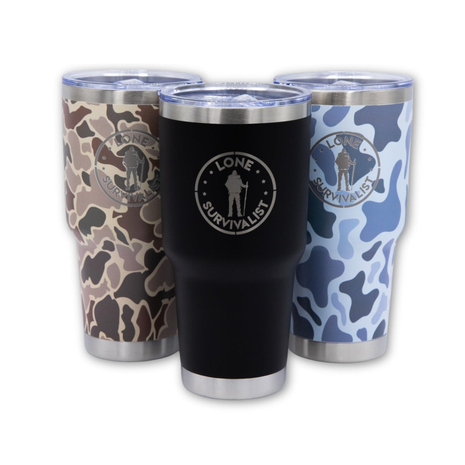 Lone Survivalist Tumblers