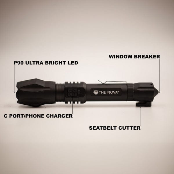 NOVA P90 High Intensity Survival Flashlight