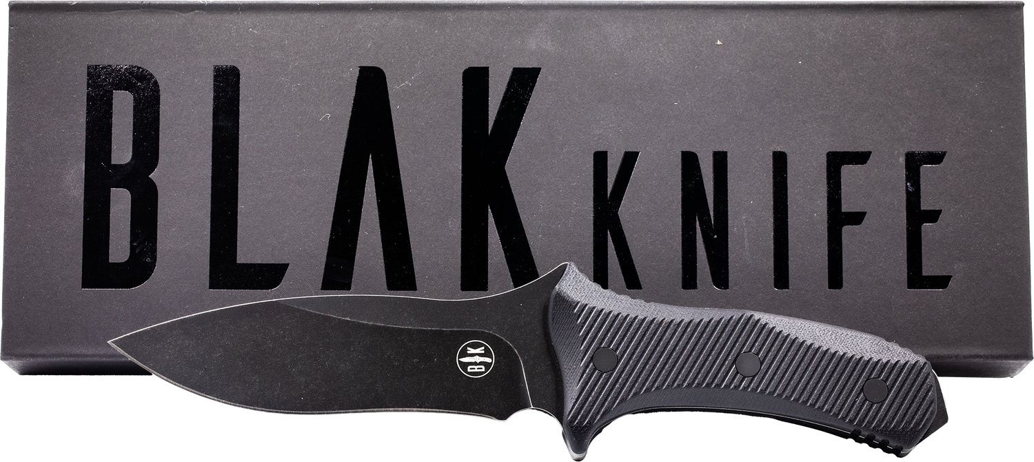 The Blak Knife With Forever Guarantee