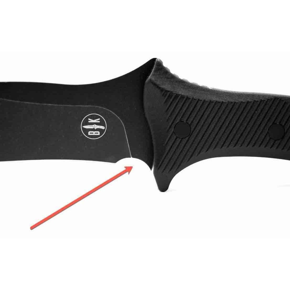 The Blak Knife With Forever Guarantee